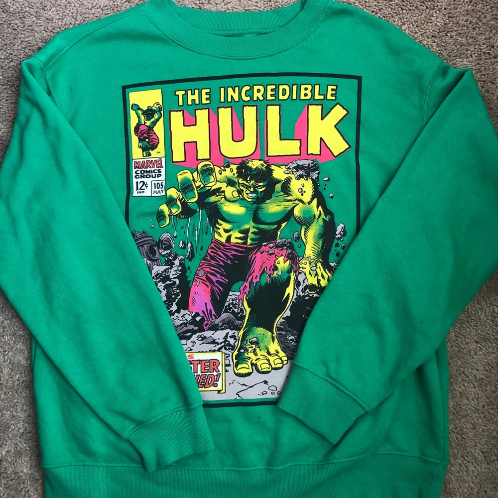 Incredible Hulk sweatshirt